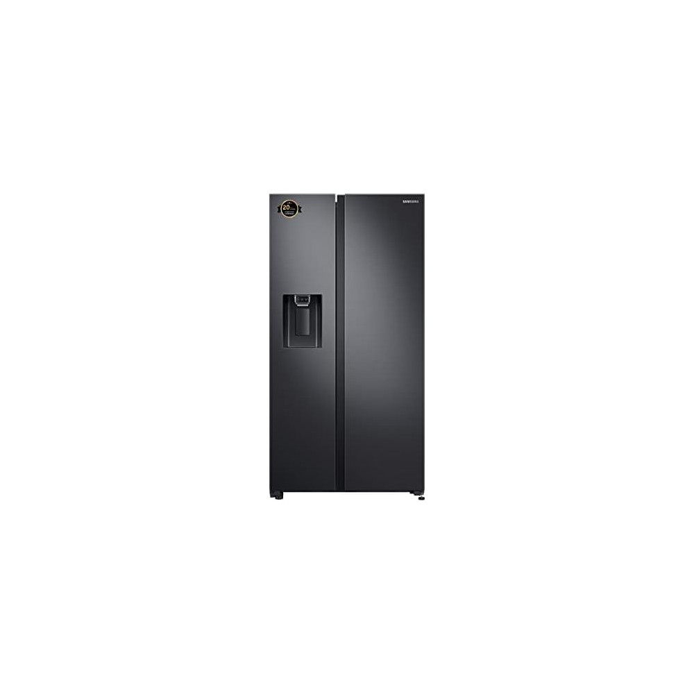 Samsung 640 Liters Side By Side Refrigerator, GreyBlack Rs64R5331B4