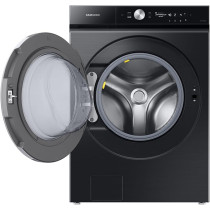 Samsung Front Load Washer 20.0 kg, Black, with EcoBubble, AI Wash, Auto Open Door, WF20B9600KV/GU
