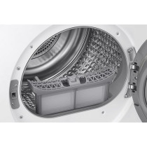 Samsung Dryer, White 9kg, with A Plus Energy Efficiency, QuickDrive, AI Dry, DV90BB9440GHGU