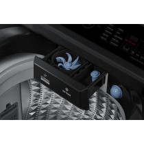 Samsung Top Load Washer, 12kg, with Ecobubble, Digital Inverter Technology and Super Speed, WA12CG6745BVGU