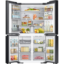 Samsung 650L Gross, 548L Net BESPOKE RF65DB975E22AE T Style French Door Refrigerator with See-thru Door