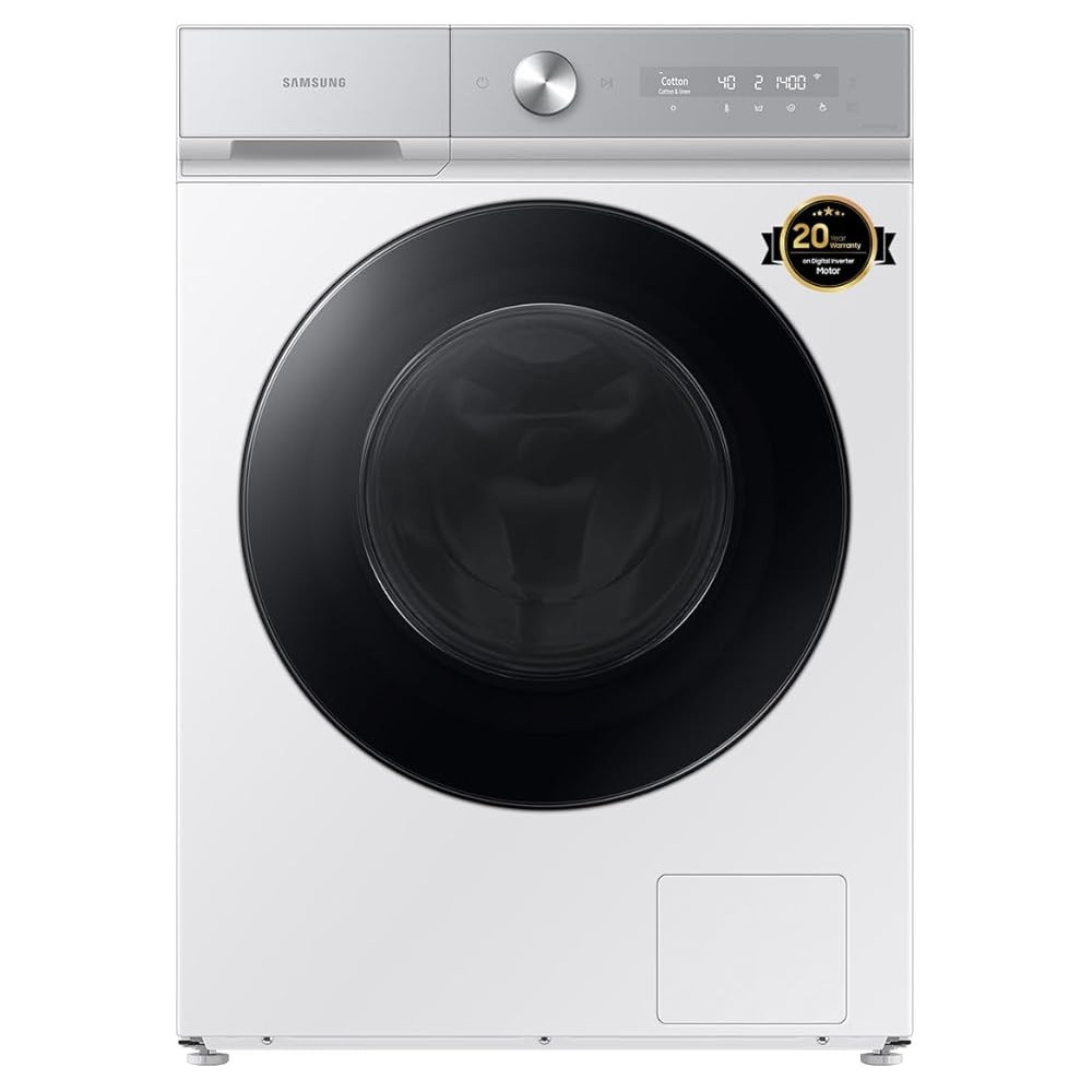 Samsung Front Load Washing Machine With Dryer, 11.5KG/8KG Capacity, White, AI Ecobubble, AI Wash, QuickDrive, WD11BB904DGHGU
