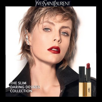 Yves Saint Laurent Pure Couture Red The Slim Long Lasting And Comfortable Matte Lipstick, 23 Mystery Orange