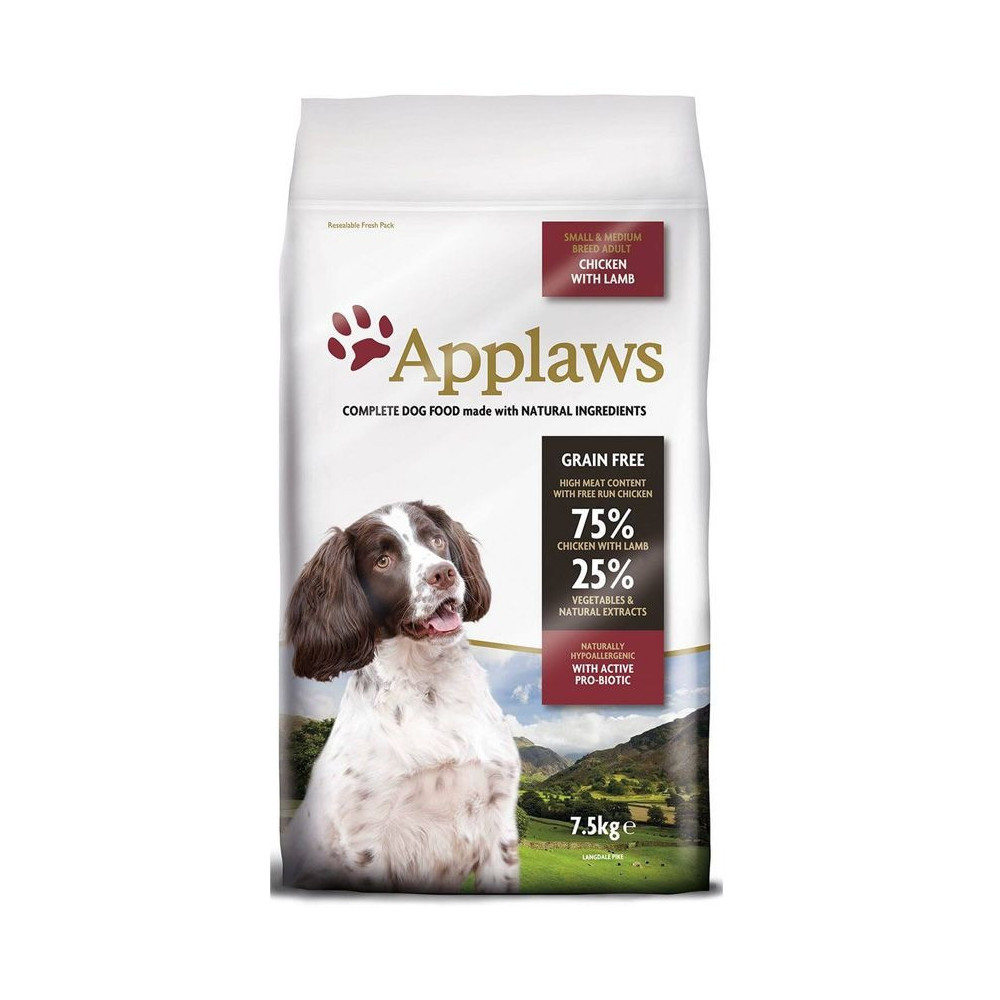 Applaws 15kg Chicken with Lamb Small and Medium Breed Adult Dry Dog Food