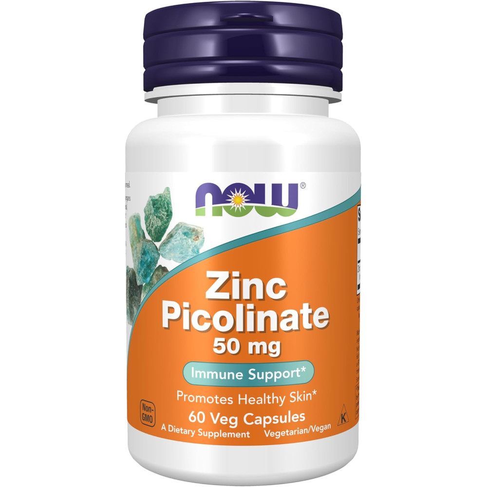 Now Zinc Picolinate 50Mg Capsule 60S