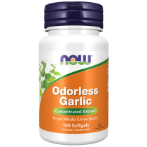 Now Odorless Garlic 100 Softgels