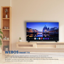 STAR TRACK LED Smart TV 75 inch, Powered by WebOS, 4K UHD, T2S2, Wifi, Netflix, YouTube, Prime Video, HDMI, USB With Model 2025