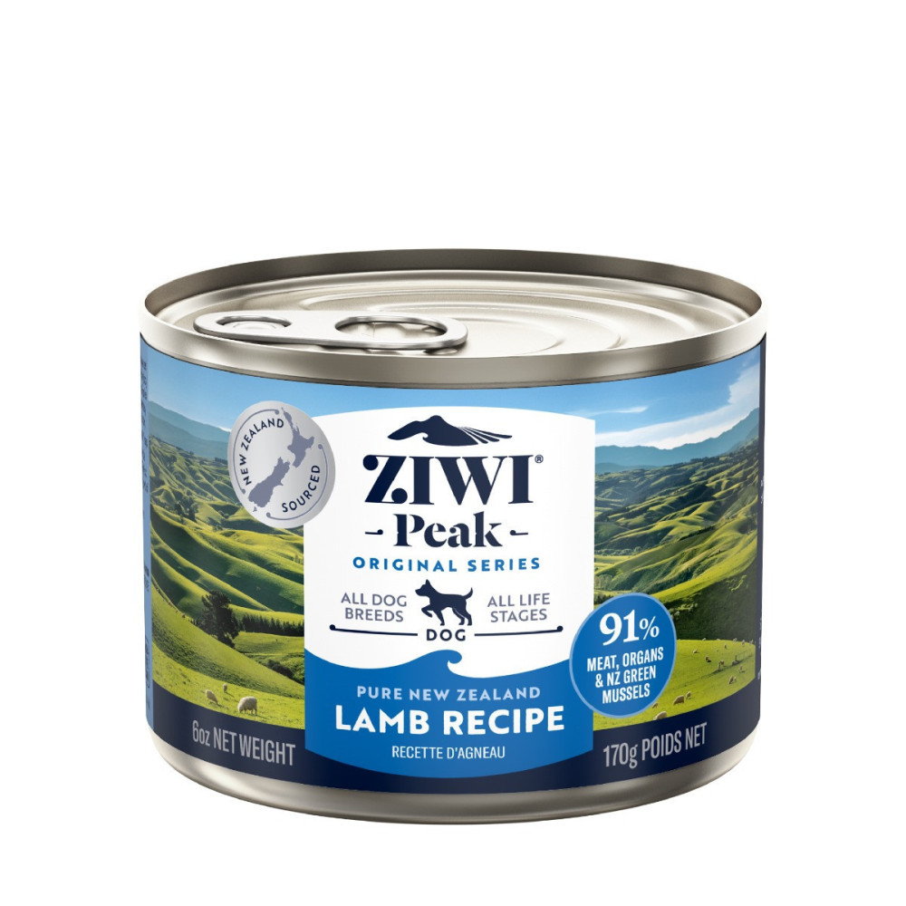 ZiwiPeak 170g Lamb Recipe Canned Dog Food, Brown