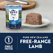 ZiwiPeak 170g Lamb Recipe Canned Dog Food, Brown