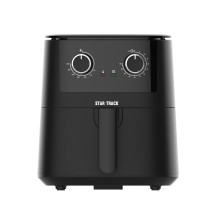 STAR TRACK 4.2L Air Fryer 1400W Comes with 11 Blades, Removes Oil and Fat, Elegant Design, Black Color