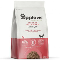 Applaws 2Kg Chicken And Duck Adult Cat Food, Brown