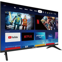 STAR TRACK 43 Inch Smart TV Android 14, Full HD, Netflix, YouTube, Miracast, Bezel less, Satellite receiver, 5GHz WIFI Connectivity