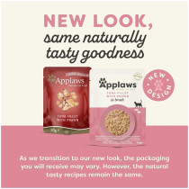 Applaws 70g Tuna and Prawn Adult Wet Cat Food Pouch