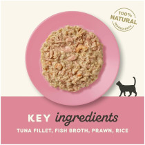 Applaws 70g Tuna and Prawn Adult Wet Cat Food Pouch