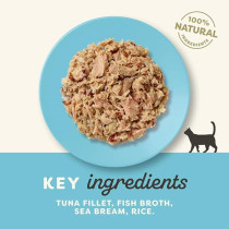 Applaws 70g Tuna and Sea Bream Adult Wet Cat Food Pouch