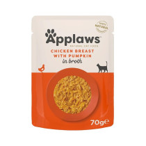 Applaws 70g Pouch x 12pcs Cat Chicken With Pumpkin