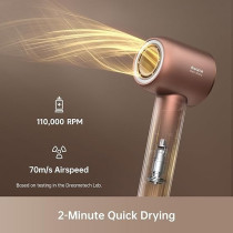 Dreame Glory Hair Dryer -Rose Silver - A