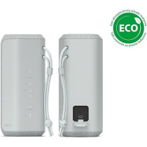 Sony SRS-XE200 Portable Wireless Bluetooth Speaker With Wide Sound And Strap, Light Grey