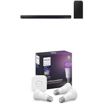 Samsung 3.1.2CH Wireless Soundbar With Dolby Atmos Q- Symphony HW-Q600C/ZN Bundled With Philips Hue Ambiance LED Smart Bulb