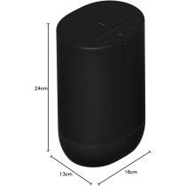 Sonos Move Gen2 Black Portable Speakers