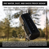Sony SRS XE200 X Series Wireless Ultra Portable Bluetooth Speaker, IP67 Waterproof, Dustproof And Shockproof With 16 Hour Battery And Easy To Carry Strap, Light Gray New, SRSXE200/H
