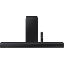 Samsung Soundbar Speaker 2022-2.1ch Surround Sound Audio With 5 Speakers 250W Bass Virtual DTS:X Wireless Subwoofer And - HW-B550