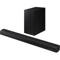 Samsung Soundbar Speaker 2022-2.1ch Surround Sound Audio With 5 Speakers 250W Bass Virtual DTS:X Wireless Subwoofer And - HW-B550