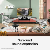 Samsung 2.0 ch (HW-T400/XL) Soundbar With Built-In Subwoofer, Dolby 2Ch, NFC, USB Music Playback, Bluetooth Enabled, Black
