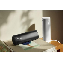 Sonos Roam Sl Experience Size-Defying Sound At Home And On The Go With This Lightweight, Outdoor-Ready Portable Speaker With Up To 10 Hours Of Battery Life And Airplay2 Compatible Black