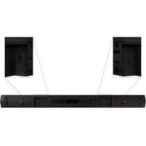 Samsung 2.1Ch Wireless Soundbar With Dolby Audio/DTS 2.0 In-Built Subwoofer Bluetooth Connectivity, HW-B450/ZN