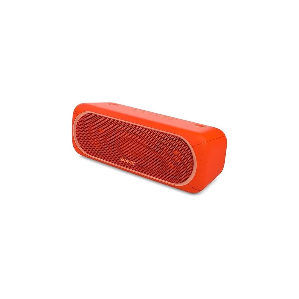 Sony XB40 Portable Wireless Speaker With Bluetooth And Speaker Lights, Red