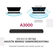 Sony HT-A3000 Noir 3.1 Canaux 250 W