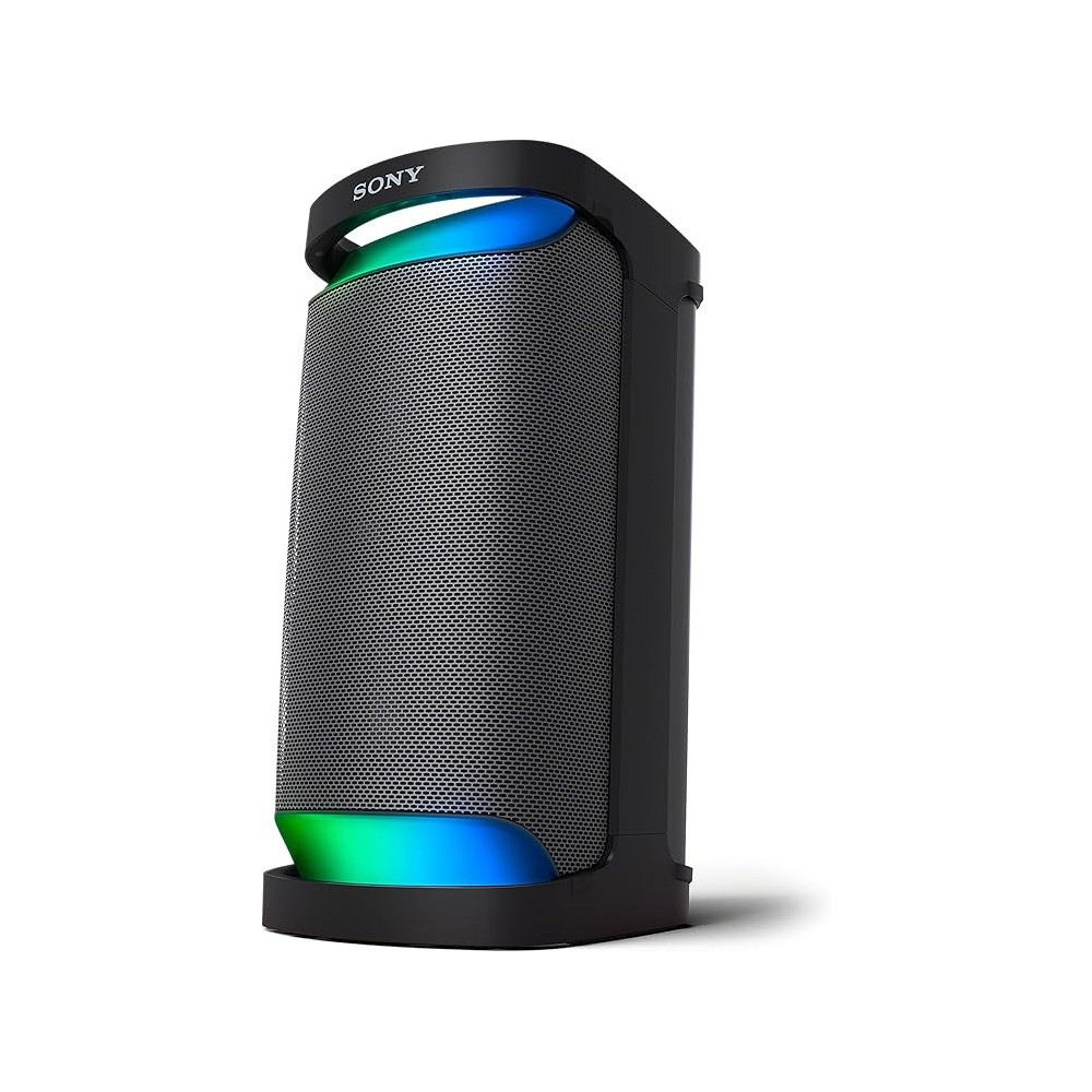 Sony SRS-XP500 - Bluetooth Speaker With Powerful Sound, Lighting And 20 Hour Battery (IPX4, Mega Bass, Fast Charge Function, Party Connect) Black