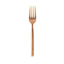 Fortessa RRP Capri Brushed Copper Salad Fork, 17 Cm