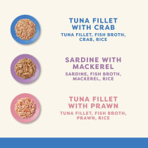 Applaws 8 x 60g Cat Multipack Fish Selection Pot