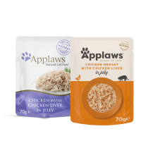 Applaws 70g x 12pcs Cat Chicken With Liver Jelly Pouch