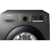 Samsung 8Kg Front Load Washing Machine With Ecobubble, Hygiene Steam And Digital Inverter Technology, Black