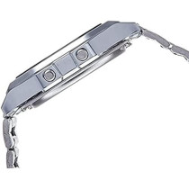 CASIO A158WA-1 Dress Digital Watch, Silver
