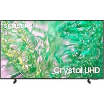 Samsung Smart TV, Crystal UHD, DU8000, 55 Inch, 2024, Dynamic Crystal Color, 4K Upscaling, Samsung TV Plus, AirSlim Design, Titan Gray, UA55DU8000UXZN
