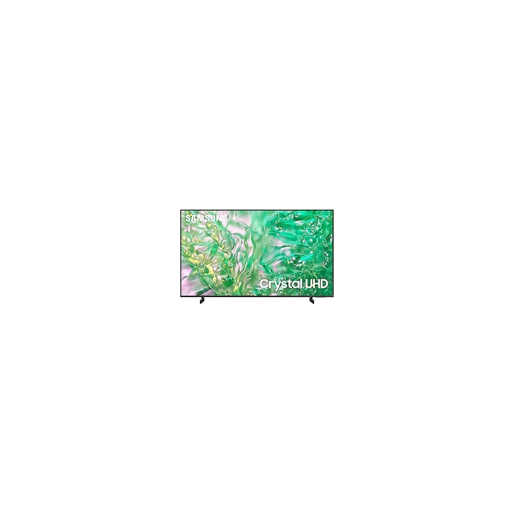 Samsung Smart TV, Crystal UHD, DU8000, 55 Inch, 2024, Dynamic Crystal Color, 4K Upscaling, Samsung TV Plus, AirSlim Design, Titan Gray, UA55DU8000UXZN