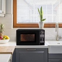 Panasonic 20L Solo Microwave oven, NN-ST266B - 800W, Easy Touch Control, Auto Reheat, 51 Auto Menu, Auto Defrost, Child Safety Lock - Black