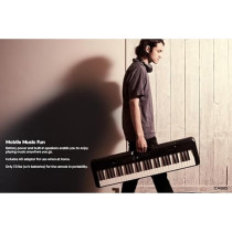 Casio CT-S300 Digital Keyboard, Black