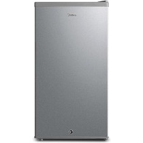 Midea 120L Single Door Refrigerator with Separate Chiller Compartment, 2L Bottle Holder, Adjustable Legs, Mini Fridge for Kitchen, Bedroom, Office And Bar, MDRD133FGE