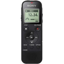 Sony Digital Voice Recorder with Built-in USB - Black, ICD-PX470