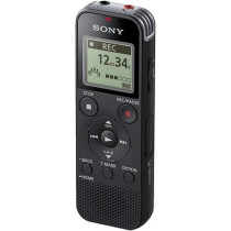 Sony Digital Voice Recorder with Built-in USB - Black, ICD-PX470