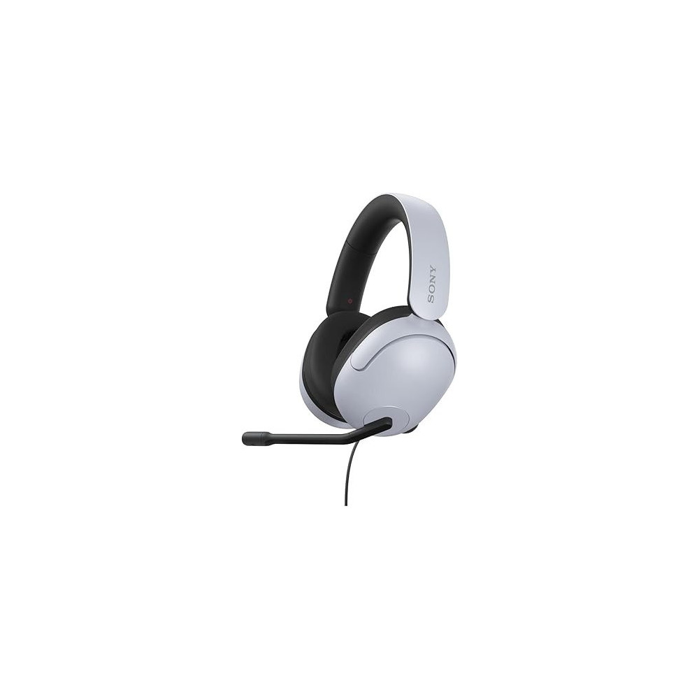 Sony Gaming Headset INZONE H3 MDR-G300 Wired/Stereoscopic/Low Latency/Long Time Use/Boom Microphone / PS5 Switch/Telework Compatible/EVO 2023 Official Competition, Gear/White