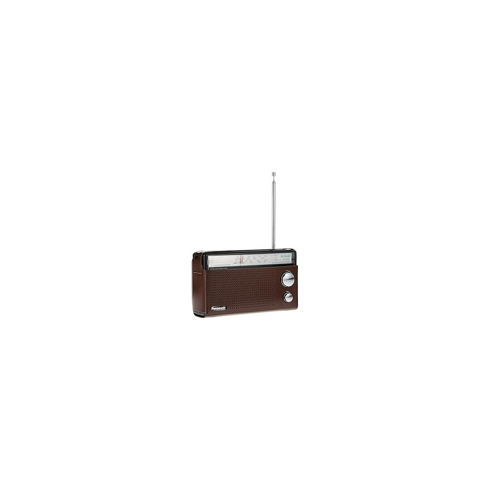 Panasonic 3 Band Portable Radio (Model: RF-562DGC1-K), Brown
