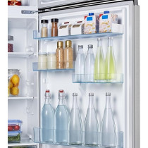 Hisense 488 Liter Refrigerator Double Door Top Mount Silver Model RT488N4ASU