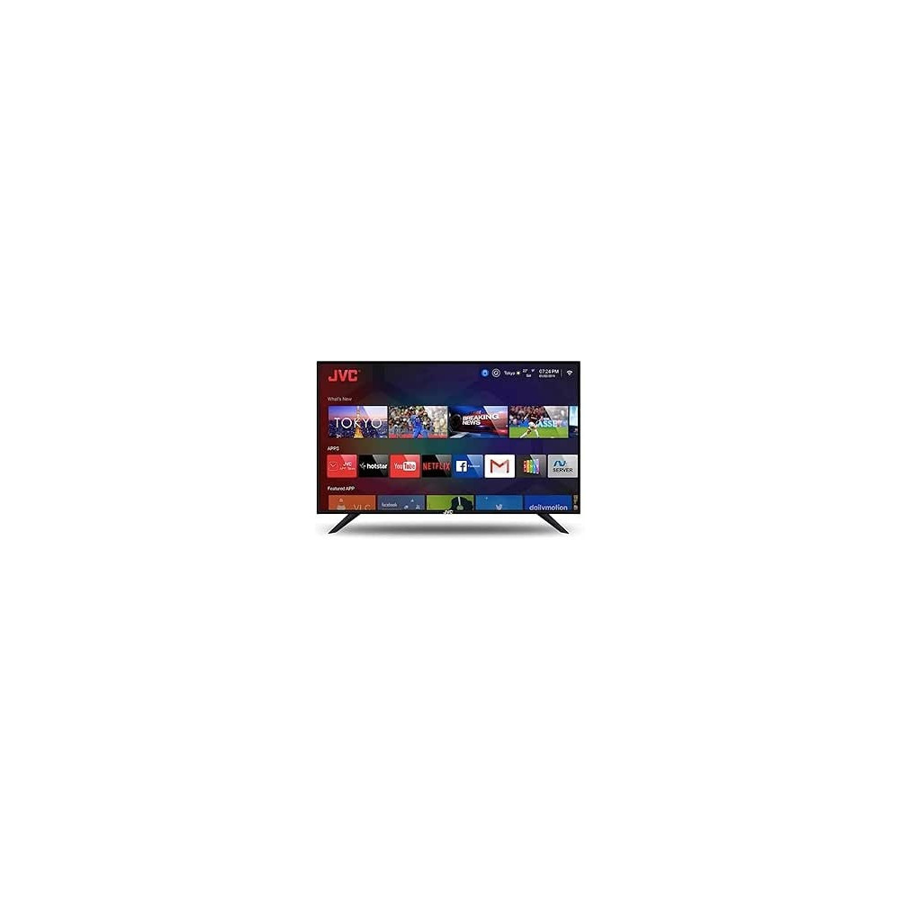 JVC 32 Inch Smart Tv Full Hd Android Google Play, Netflix, Youtube, Shahid, Chromecast Built In Bluetooth And Wifi Colour Black Model - LT32N3105