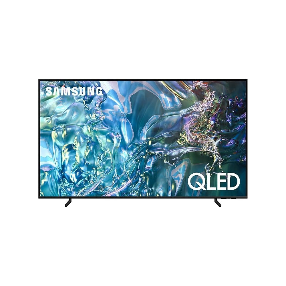 Samsung Smart TV, QLED, Q60D, 55 Inch, 2024, 100 Percentage Color Volume with Quantum Dot, 4K Upscaling, Samsung TV Plus, AirSlim Design, Black, QA55Q60DAUXZN